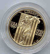 1992 Olympic Five Dollar Gold Proof Coin