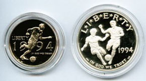 1994 World Cup Soccer Coins