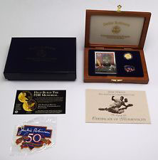Jackie Robinson Coin and Card Set 1997 "Legacy" Set