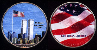 2001 AE with Applique World Trade Center