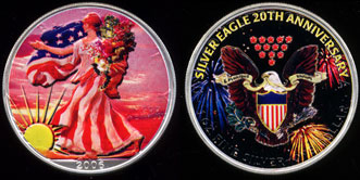 2006 Applique AE Obverse and Reverse  20 th Anniversary
