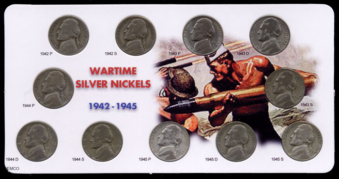 silver war-nickel set